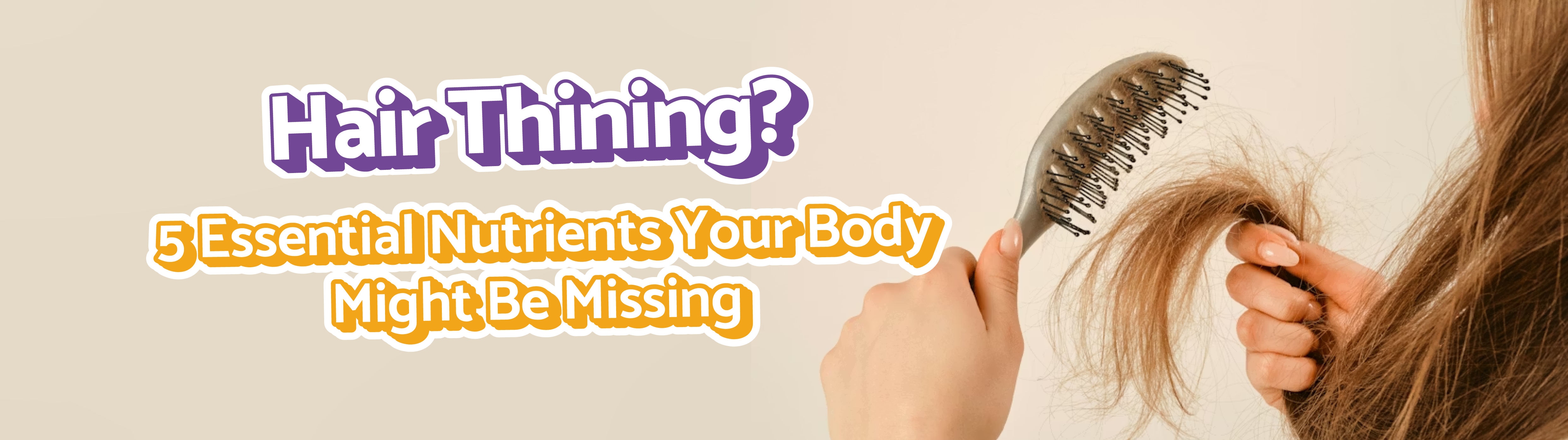 Hair Thinning? 5 Essential Nutrients Your Body Might Be Missing