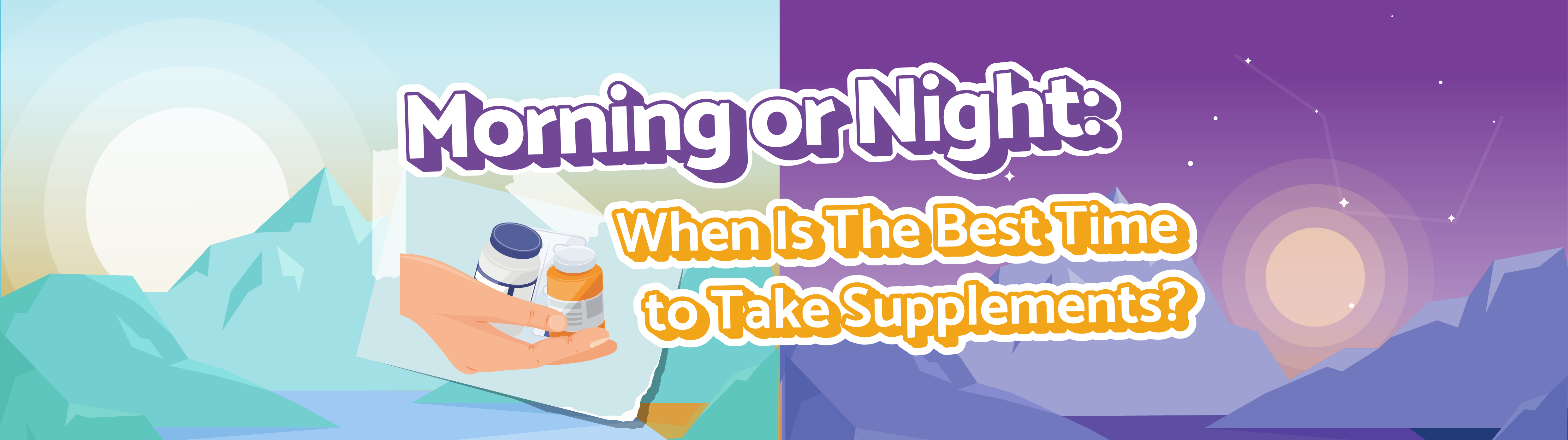 Morning or Night: When is the Best Time to Take Supplements?